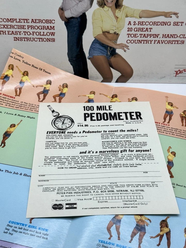 20 Aerobic Country Hits Cassette Set CLP-105 Exercise Program with/Poster - Image 4 of 4