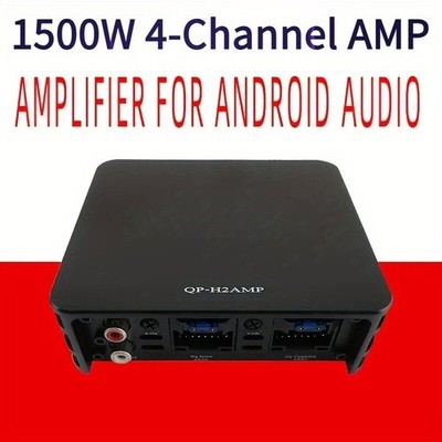 4-Channel 1500W HiFi Android Amplifier Car Audio Stereo Power Amp System Upgrade