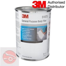 3M General Purpose Body Filler, 3 litre