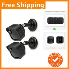 Secure 2 Pack Adjustable Mounts for Blink Outdoor 4 Cameras | Easy Installation