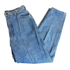 Vintage 80s Lee Riders Jeans Womens Size 14 Medium High Waist Classic Mom