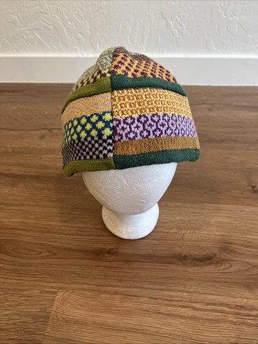 SOLMATE Socks Beanie HAT Thinking Cap USA Patchwork Adult Unisex One Size USA