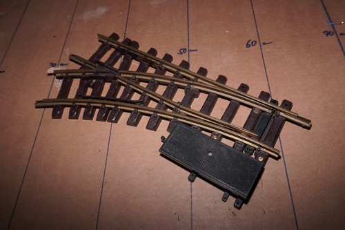 BOD/74] LGB Spur G 1210 Weiche links + Handumschalter | Zustand: Gebraucht