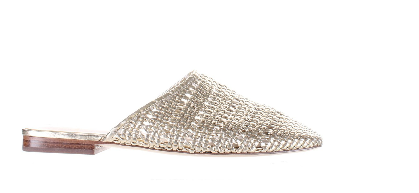 Женские шлепанцы Sam Edelman Leona Gold Размер 75 7808307 6590₽