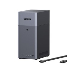 UGREEN NASync DH2300 2-Bay NAS Enclosure with HDMI Cable, Diskless