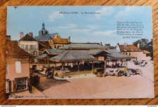 Arcis sur Aube - Le Marché Couvert, Attelage - Imprimerie - Bel état