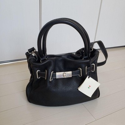 BUTI Handbag Shoulder Tote Bag Purse in Black 2way NEW w/Defects 