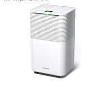 VonHaus Dehumidifier 12L/Day, 2L Water Tank, For Laundry Drying & More