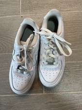 Size 4.5 GS - Nike Air Force 1 LE Low Triple White DH2020-111