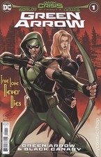 Dark Crisis Worlds Without a Justice League Green Arrow 1A VF 2022 Stock Image