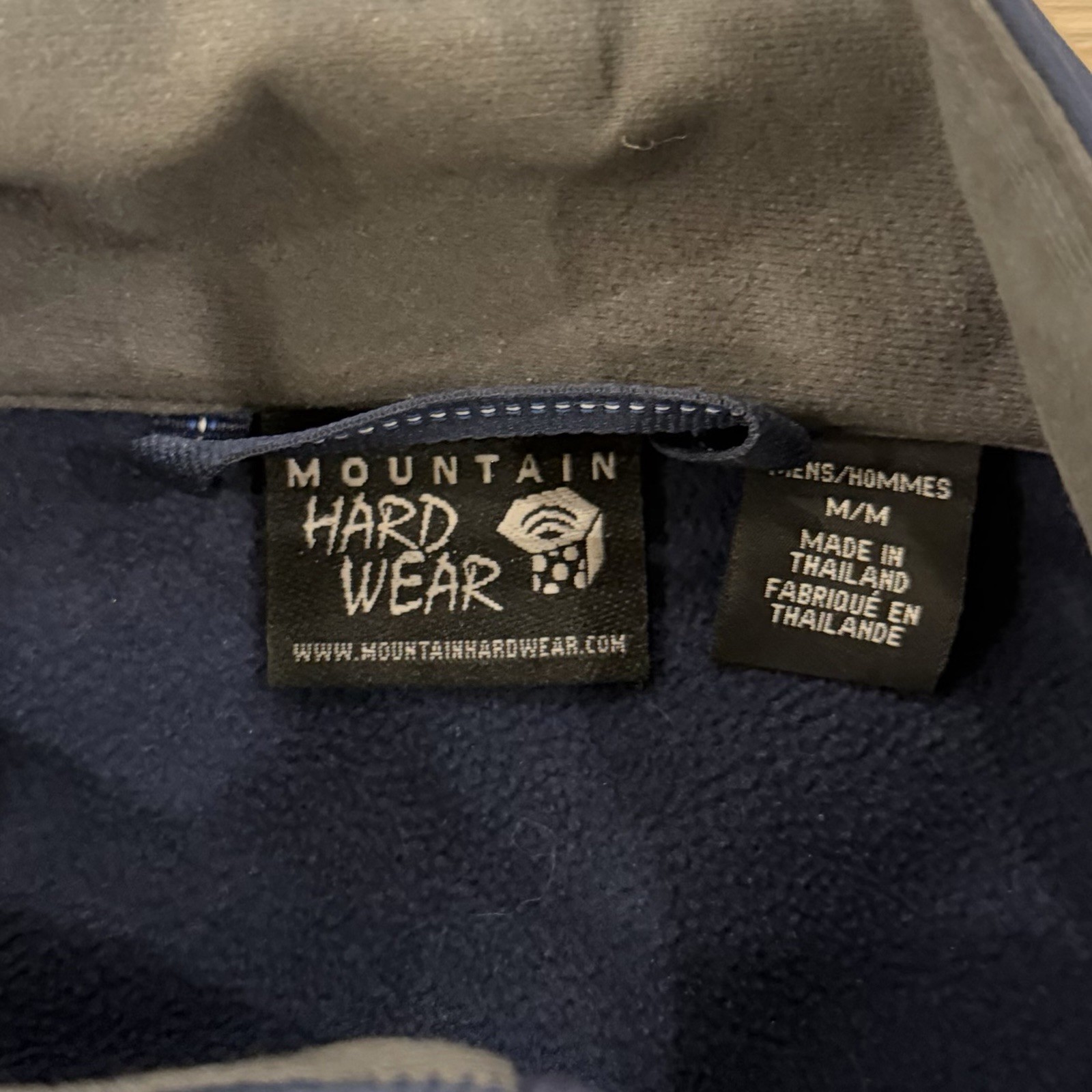 VINTAGE MOUNTAIN HARDWARE ‘Blue’ SOFT SHELL FULL … - image 2