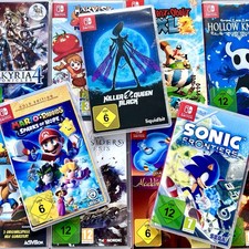 Nintendo Switch Spielhüllen mit Original Cov...