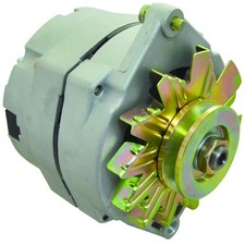 New Alternator Replace Delco 10si 1 Wire Install 63 Amp V Belt Pulley