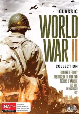 From Here to Eternity / Bridge River Kwai / Guns Navarone / Das Boot DVD | Reg.4