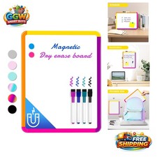 Lightweight Wall-Mounted Magnetic Whiteboard 11''x14'' for Ideas Planning