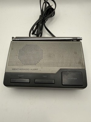 RadioShack Weatheradio Alert Scanner Model 12-240 Desktop Weather Radio 120V