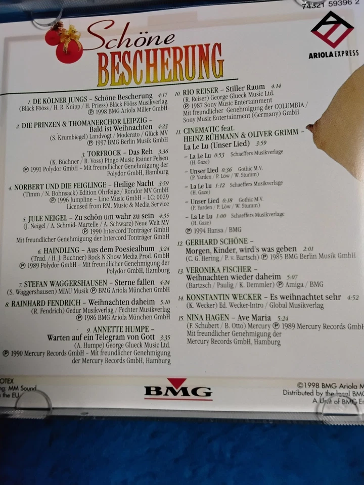 Schöne Bescherung (CD) - Bild 4 von 4