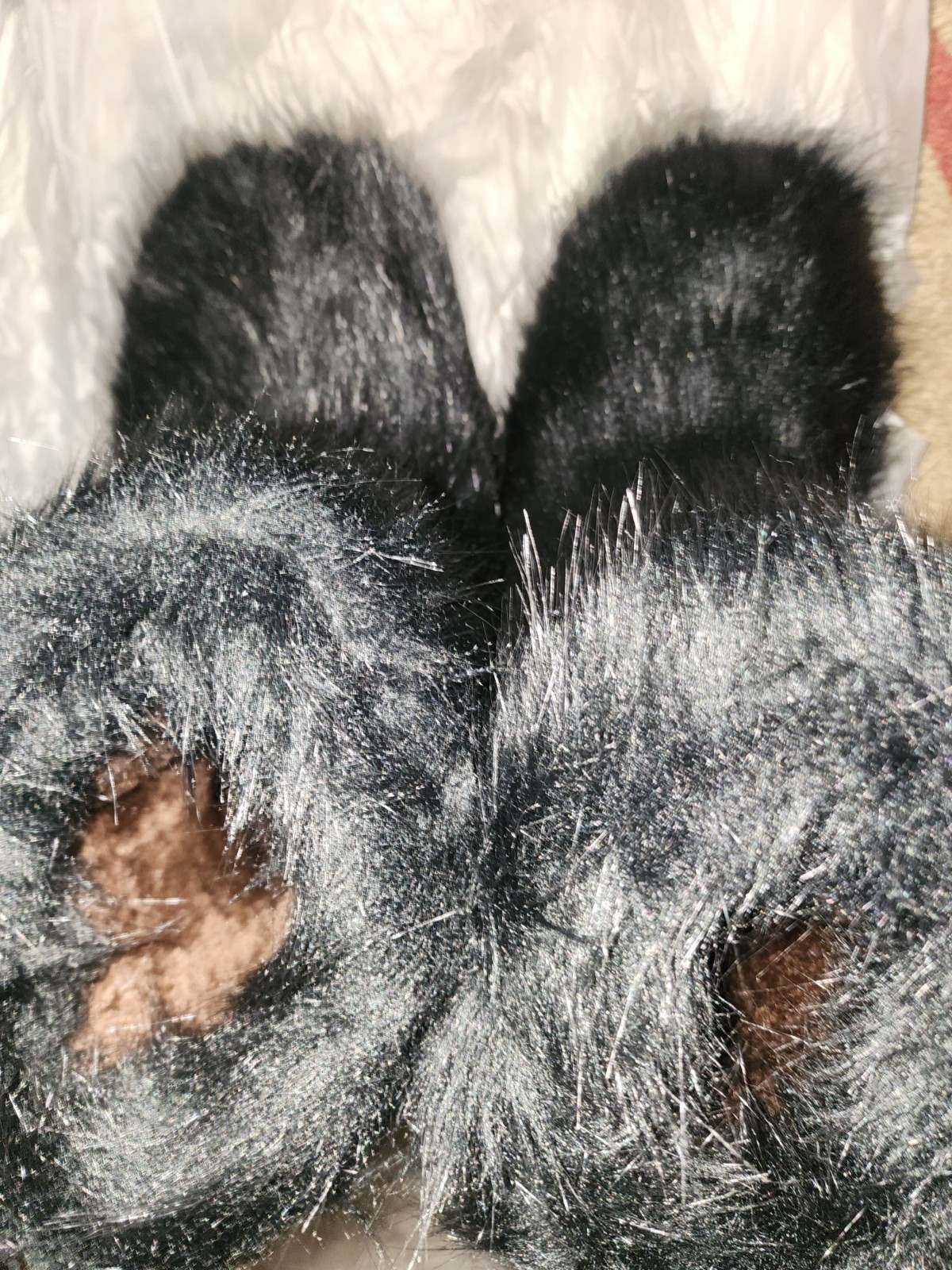 SAOLA Stivali in pelliccia sintetica metà polpaccio peluche comodi suola antiscivolo in gomma durevoli