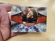 Harley Race Legends &amp; Stars On Card Auto 2004 TNA Autograph Pacific WWE WWF WCW