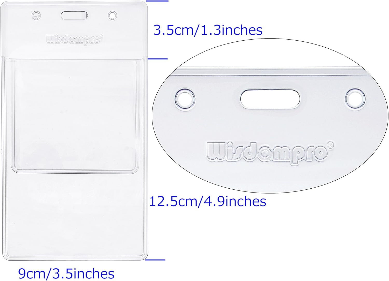 Wisdompro 5 Pack Heavy Duty Pocket Protector for Shirts, Lab Coats, Pants - Mult