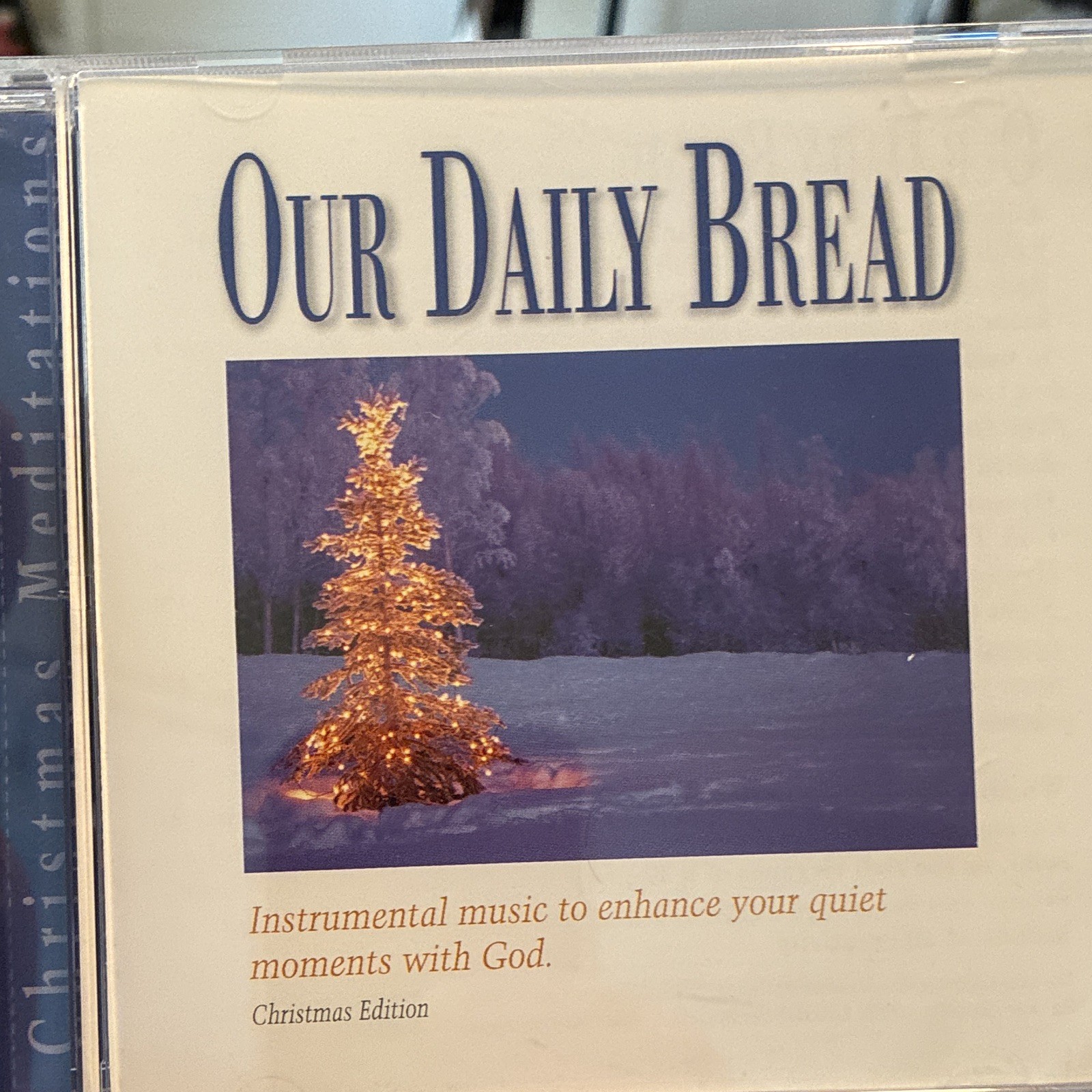 Our Daily Bread Christmas Edition CD Holiday Instrumental 2000 Discovery House