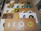 LOT OF 53 OG ROCK N ROLL & ROCKABILLY 45S ELVIS, JERRY LEE LEWIS, JIMMY CLANTON+
