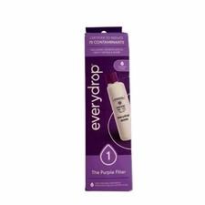 EveryDrop 1 Refrigerator Ice and Water Filter DR1RXD1 Purple Filter New Sealed