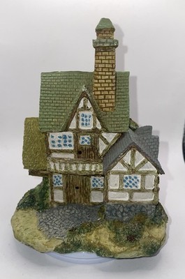 Vintage Guss Gips handbemalt Landhaus - 777 Gramm - ca. 11x9x15 cm