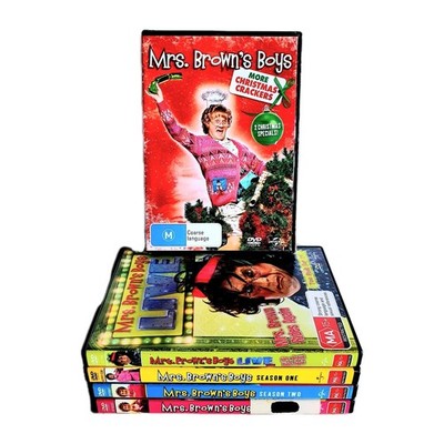 Mrs. Brown's Boys Complete Series 1-3 + Live Xmas Special DVD Comedy Gift Set R4