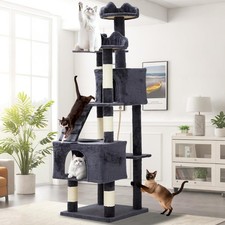 72'' Multi-Level Cat Tree Tower Cat Condo with Scratching Posts Cats Furnitures