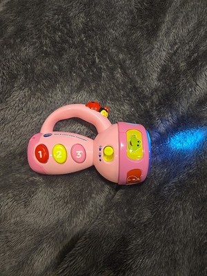 VTech Spin and Learn Color Flashlight, Pink Tested Works