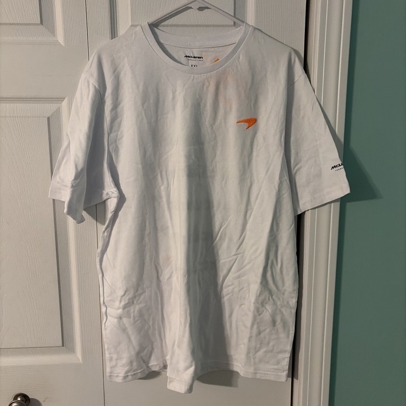Mclaren F1 team tshirt size XXL NWT White color 