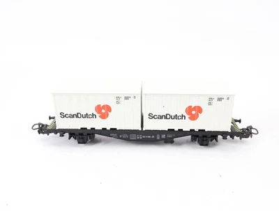 Wagon de marchandises Märklin H0 4770 wagon porte-conteneurs "ScanDutch" 042 ... - Photo 1/4