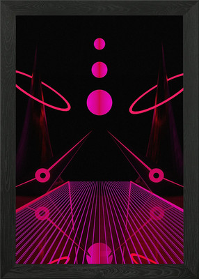 Zwei Dimensionen gerahmtes Wandbild Poster Leinwanddruck Bild
