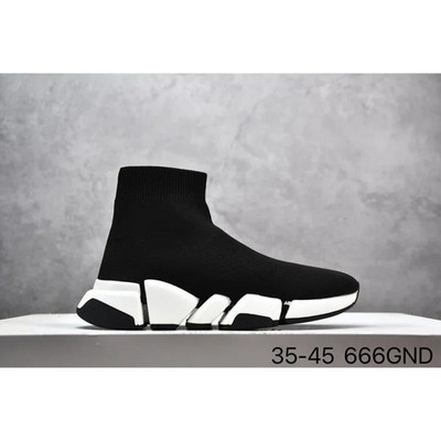 Socks Shoes Mens Lazy Trainer Speed Casual High Top Walking Boots Parisian Style