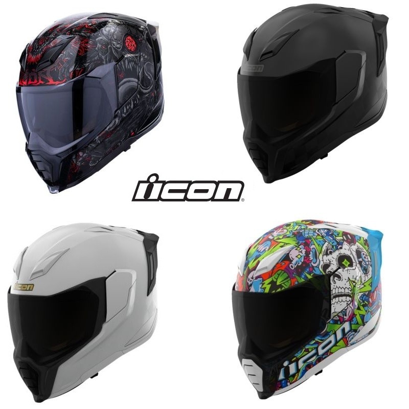 2025 Icon Ultraflite Full Face Street Motorcycle Helmet