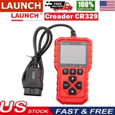 LAUNCH Creader CR329 Car Scan Tool 10 OBD Diagnostic Battery Voltage Testing US*