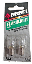 Eveready Flashlight Bulbs PR3 2 Pack For Flas...