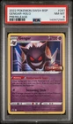 2022 POKEMON SWSH BLACK STAR PROMO PRERELEASE #241 GENGAR-HOLO PSA 8
