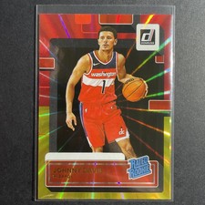2022-23 Panini Donruss Holo Red & Gold Laser #210 Rated Rookie Johnny Davis
