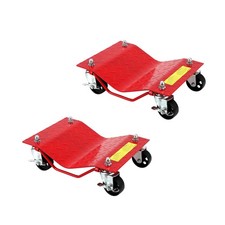 Car Dolly Set of 2, 4000 LBS Capacity Wheel Dolly, Heavy Duty Vehicle Dolly