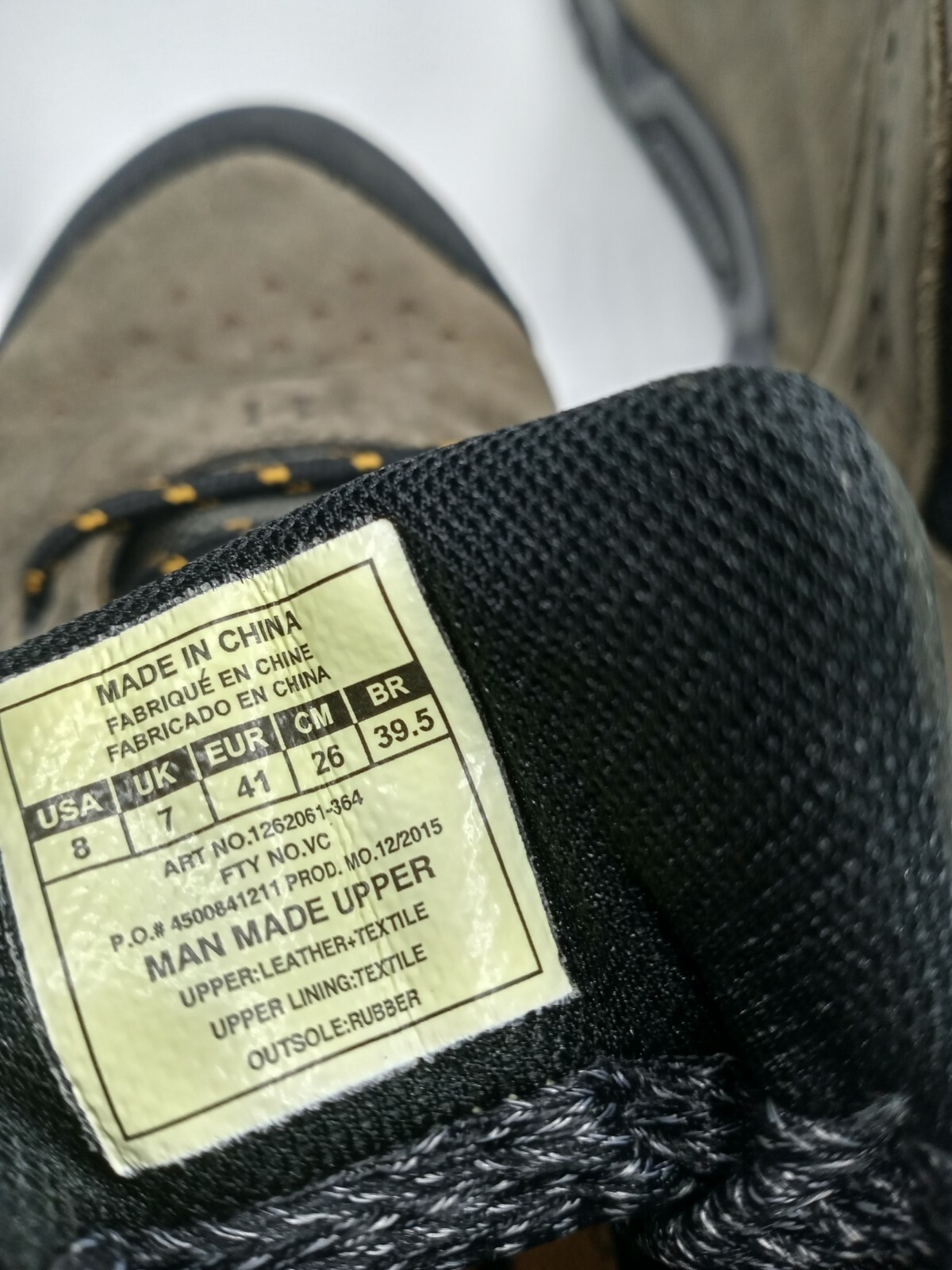 under armour man made upper
