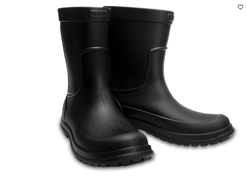 crocs rain boots size 9