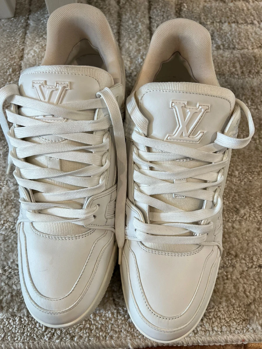 Louis vuitton clearance white trainers