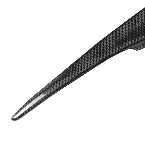 Fit For Ford Mondeo MK4 2007-13 Carbon Fiber Headlamps Light Brow cover Trim 2pc - Foto 3 di 9