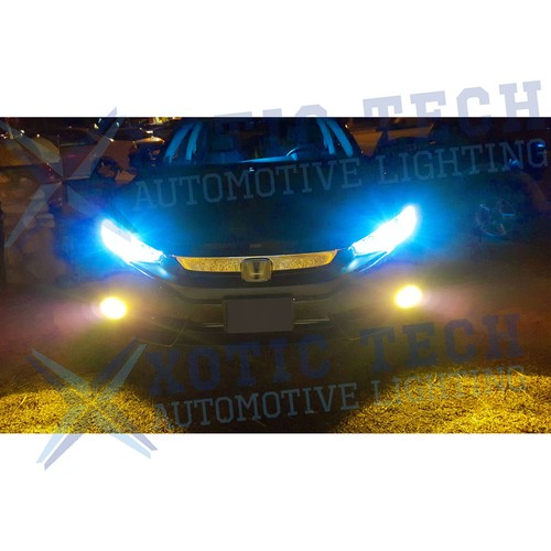 9012 LED Headlight High Low Beam Bulbs 9006 Ice Blue For Chevy Lexus Audi Ford - Picture 12 of 13