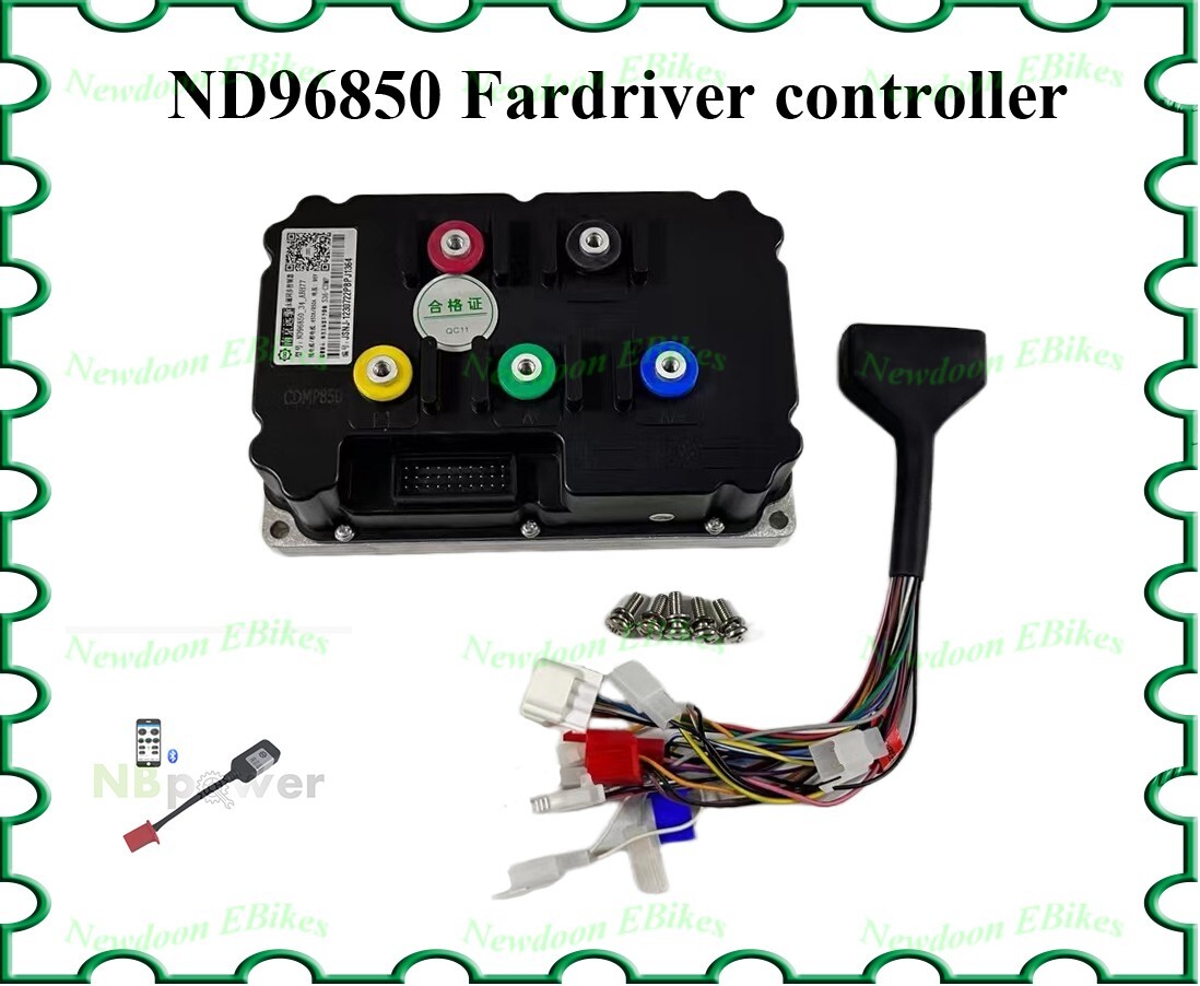 ND96850 8000W 96V BLDC Motor E-bike Controller For Electric