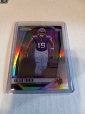 2024 Panini Prizm - Rookies Silver Prizm #324 Dallas Turner (RC)