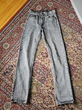 Vintage 80s 90s Black Acid Wash Levi's 505 Women's Jeans