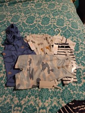 4 pieces brand new with tags baby boy 3 month and 3 6 month rompers